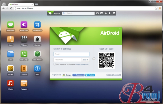 login-into-airdroid-windows