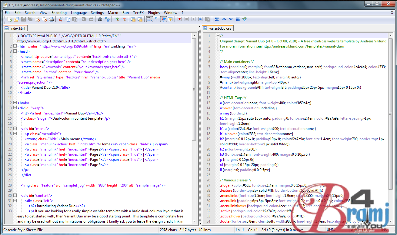 notepad++-screenshot