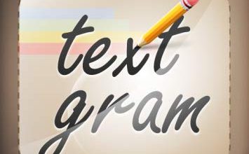 تحميل تطبيق text gram للكتابة على الصور للأندرويد مجاناً